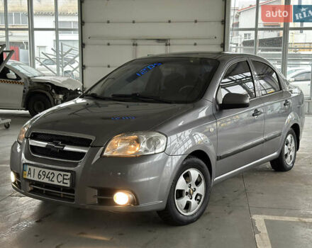 Серый Шевроле Авео, объемом двигателя 1.5 л и пробегом 157 тыс. км за 5350 $, фото 1 на Automoto.ua