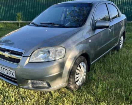 Серый Шевроле Авео, объемом двигателя 1.5 л и пробегом 103 тыс. км за 3900 $, фото 1 на Automoto.ua