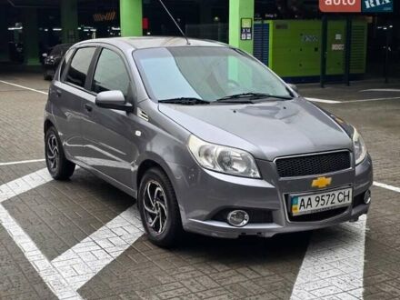 Серый Шевроле Авео, объемом двигателя 1.5 л и пробегом 123 тыс. км за 5900 $, фото 1 на Automoto.ua