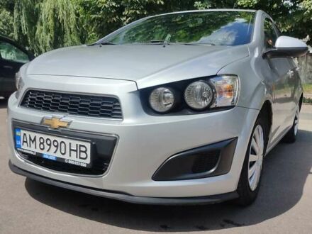 Серый Шевроле Авео, объемом двигателя 1.4 л и пробегом 168 тыс. км за 5900 $, фото 1 на Automoto.ua