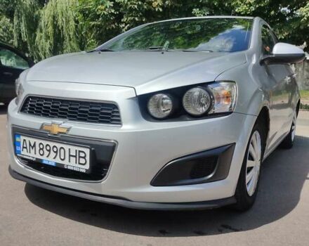 Серый Шевроле Авео, объемом двигателя 1.4 л и пробегом 168 тыс. км за 5900 $, фото 1 на Automoto.ua