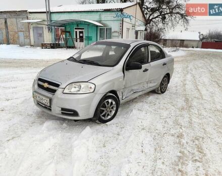 Серый Шевроле Авео, объемом двигателя 1.5 л и пробегом 98 тыс. км за 1470 $, фото 1 на Automoto.ua