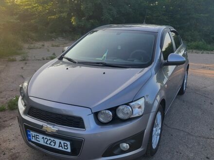 Серый Шевроле Авео, объемом двигателя 1.6 л и пробегом 176 тыс. км за 6500 $, фото 1 на Automoto.ua