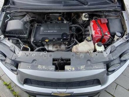 Серый Шевроле Авео, объемом двигателя 1.2 л и пробегом 151 тыс. км за 6000 $, фото 1 на Automoto.ua