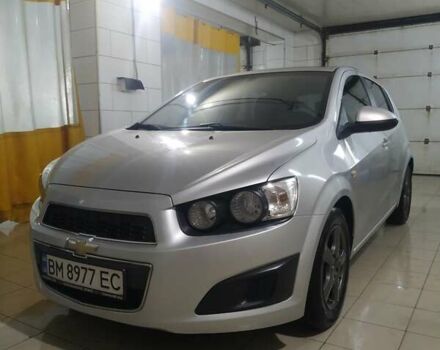 Серый Шевроле Авео, объемом двигателя 1.25 л и пробегом 217 тыс. км за 5500 $, фото 1 на Automoto.ua