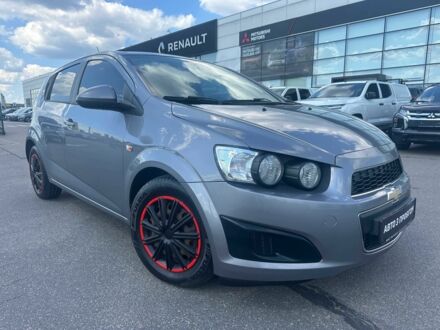 Серый Шевроле Авео, объемом двигателя 1.2 л и пробегом 187 тыс. км за 5200 $, фото 1 на Automoto.ua