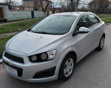 Серый Шевроле Авео, объемом двигателя 1.4 л и пробегом 130 тыс. км за 5900 $, фото 1 на Automoto.ua
