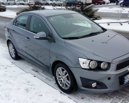 Серый Шевроле Авео, объемом двигателя 1.4 л и пробегом 170 тыс. км за 4900 $, фото 1 на Automoto.ua