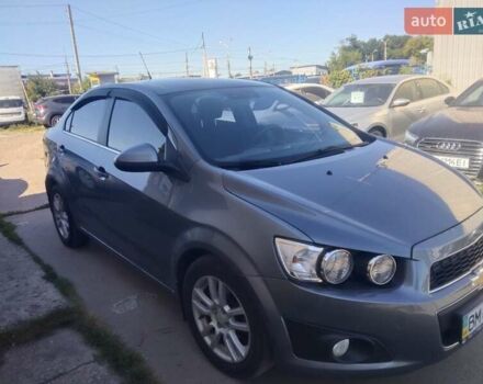 Серый Шевроле Авео, объемом двигателя 1.4 л и пробегом 185 тыс. км за 6000 $, фото 1 на Automoto.ua