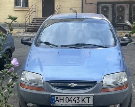 Синий Шевроле Авео, объемом двигателя 1.19 л и пробегом 122 тыс. км за 2900 $, фото 1 на Automoto.ua