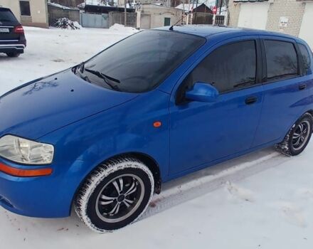 Синій Шевроле Авео, об'ємом двигуна 1.5 л та пробігом 145 тис. км за 4200 $, фото 1 на Automoto.ua