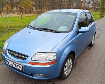 Синий Шевроле Авео, объемом двигателя 1.5 л и пробегом 190 тыс. км за 3500 $, фото 3 на Automoto.ua