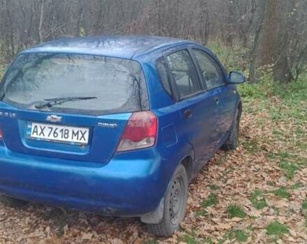Синий Шевроле Авео, объемом двигателя 1.5 л и пробегом 301 тыс. км за 2600 $, фото 3 на Automoto.ua