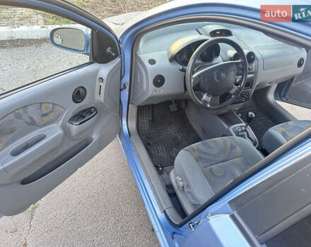 Синий Шевроле Авео, объемом двигателя 1.5 л и пробегом 205 тыс. км за 3100 $, фото 8 на Automoto.ua