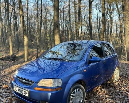 Синий Шевроле Авео, объемом двигателя 1.5 л и пробегом 250 тыс. км за 3500 $, фото 2 на Automoto.ua