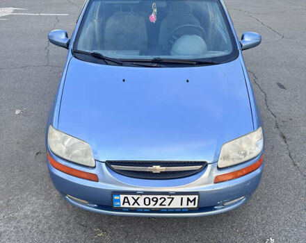 Синий Шевроле Авео, объемом двигателя 1.5 л и пробегом 205 тыс. км за 3100 $, фото 1 на Automoto.ua