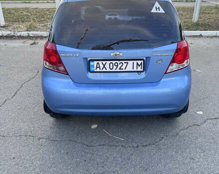 Синий Шевроле Авео, объемом двигателя 1.5 л и пробегом 205 тыс. км за 3100 $, фото 2 на Automoto.ua