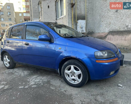 Синий Шевроле Авео, объемом двигателя 1.5 л и пробегом 216 тыс. км за 2900 $, фото 1 на Automoto.ua