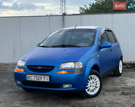 Синий Шевроле Авео, объемом двигателя 1.5 л и пробегом 237 тыс. км за 2100 $, фото 7 на Automoto.ua