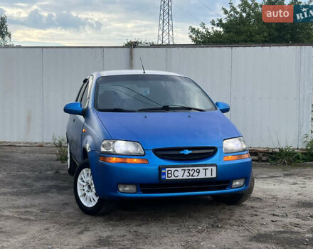 Синий Шевроле Авео, объемом двигателя 1.5 л и пробегом 237 тыс. км за 2100 $, фото 4 на Automoto.ua