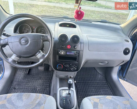 Синий Шевроле Авео, объемом двигателя 1.5 л и пробегом 205 тыс. км за 3100 $, фото 6 на Automoto.ua