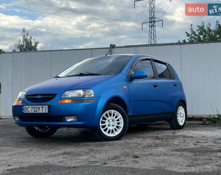 Синий Шевроле Авео, объемом двигателя 1.5 л и пробегом 237 тыс. км за 2100 $, фото 6 на Automoto.ua