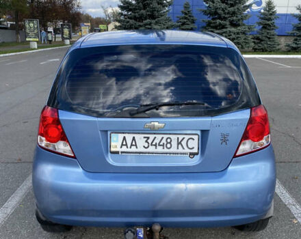 Синий Шевроле Авео, объемом двигателя 1.5 л и пробегом 220 тыс. км за 2300 $, фото 4 на Automoto.ua