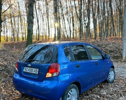Синий Шевроле Авео, объемом двигателя 1.5 л и пробегом 250 тыс. км за 3500 $, фото 2 на Automoto.ua