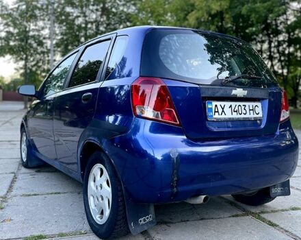 Синий Шевроле Авео, объемом двигателя 1.5 л и пробегом 232 тыс. км за 1950 $, фото 3 на Automoto.ua