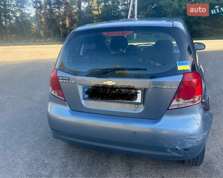 Синий Шевроле Авео, объемом двигателя 1.5 л и пробегом 140 тыс. км за 1950 $, фото 2 на Automoto.ua