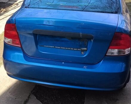 Синий Шевроле Авео, объемом двигателя 1.5 л и пробегом 217 тыс. км за 1950 $, фото 1 на Automoto.ua