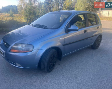 Синий Шевроле Авео, объемом двигателя 1.5 л и пробегом 140 тыс. км за 1950 $, фото 1 на Automoto.ua