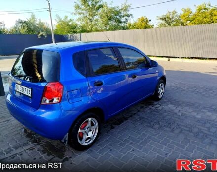 Синий Шевроле Авео, объемом двигателя 1.5 л и пробегом 290 тыс. км за 4200 $, фото 3 на Automoto.ua