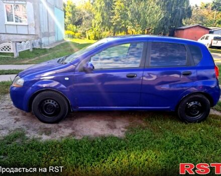 Синий Шевроле Авео, объемом двигателя 1.5 л и пробегом 283 тыс. км за 2100 $, фото 1 на Automoto.ua