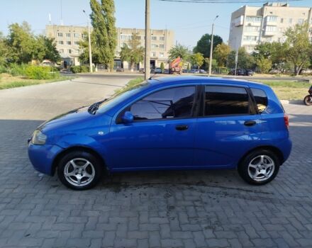 Синий Шевроле Авео, объемом двигателя 1.5 л и пробегом 290 тыс. км за 4200 $, фото 2 на Automoto.ua