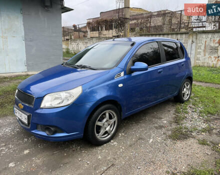 Синий Шевроле Авео, объемом двигателя 1.2 л и пробегом 177 тыс. км за 4250 $, фото 1 на Automoto.ua