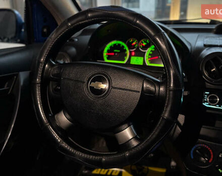 Синий Шевроле Авео, объемом двигателя 1.5 л и пробегом 217 тыс. км за 3999 $, фото 12 на Automoto.ua