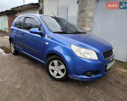Синий Шевроле Авео, объемом двигателя 1.5 л и пробегом 97 тыс. км за 4200 $, фото 1 на Automoto.ua