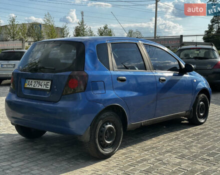 Синий Шевроле Авео, объемом двигателя 1.5 л и пробегом 136 тыс. км за 1900 $, фото 2 на Automoto.ua