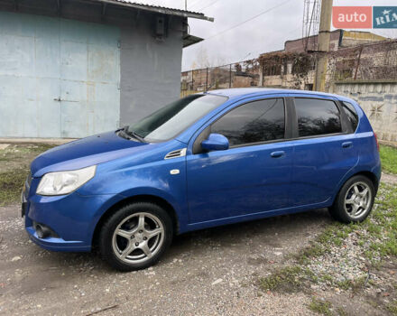 Синий Шевроле Авео, объемом двигателя 1.2 л и пробегом 177 тыс. км за 4250 $, фото 2 на Automoto.ua