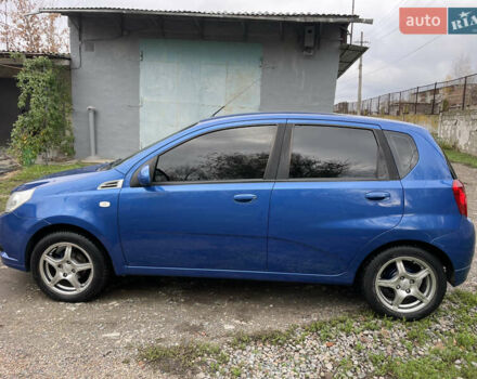 Синий Шевроле Авео, объемом двигателя 1.2 л и пробегом 177 тыс. км за 4250 $, фото 3 на Automoto.ua