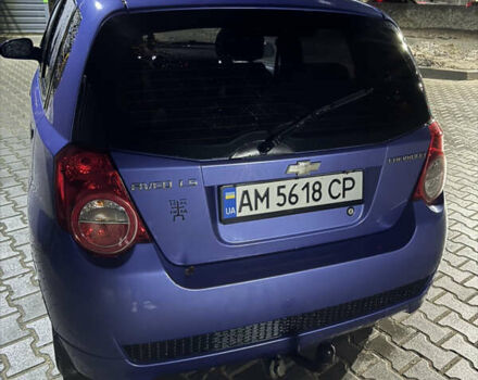 Синий Шевроле Авео, объемом двигателя 1.5 л и пробегом 164 тыс. км за 3650 $, фото 3 на Automoto.ua