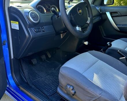 Синий Шевроле Авео, объемом двигателя 1.2 л и пробегом 152 тыс. км за 3999 $, фото 9 на Automoto.ua