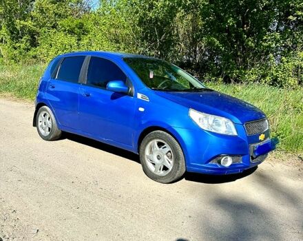 Синий Шевроле Авео, объемом двигателя 1.2 л и пробегом 152 тыс. км за 3999 $, фото 1 на Automoto.ua