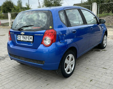 Синий Шевроле Авео, объемом двигателя 1.21 л и пробегом 160 тыс. км за 4300 $, фото 3 на Automoto.ua