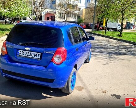 Синий Шевроле Авео, объемом двигателя 1.5 л и пробегом 196 тыс. км за 3850 $, фото 4 на Automoto.ua
