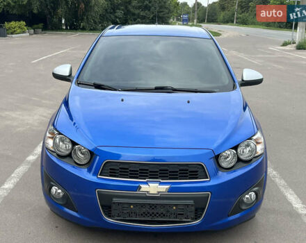 Синий Шевроле Авео, объемом двигателя 1.4 л и пробегом 160 тыс. км за 6500 $, фото 2 на Automoto.ua