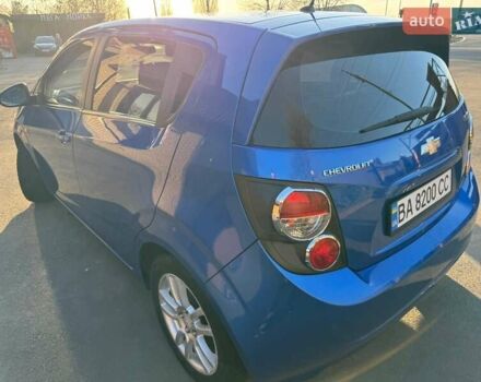 Синий Шевроле Авео, объемом двигателя 1.6 л и пробегом 157 тыс. км за 6800 $, фото 1 на Automoto.ua