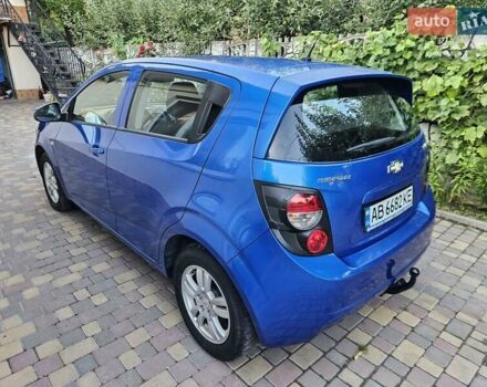 Синій Шевроле Авео, об'ємом двигуна 1.25 л та пробігом 218 тис. км за 4900 $, фото 17 на Automoto.ua