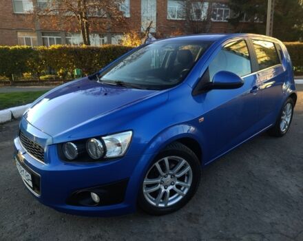 Синий Шевроле Авео, объемом двигателя 1.6 л и пробегом 116 тыс. км за 5900 $, фото 1 на Automoto.ua